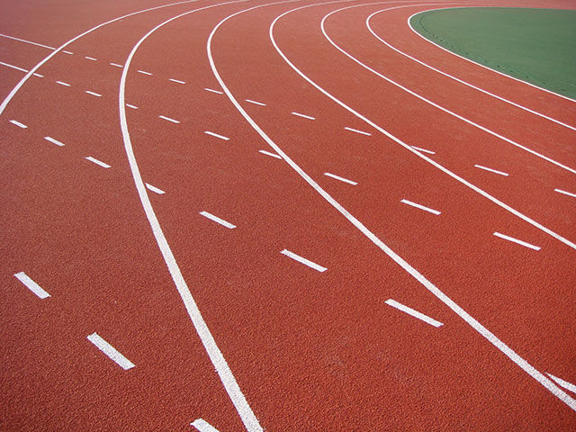 混合型塑膠跑道 混合型塑膠跑道